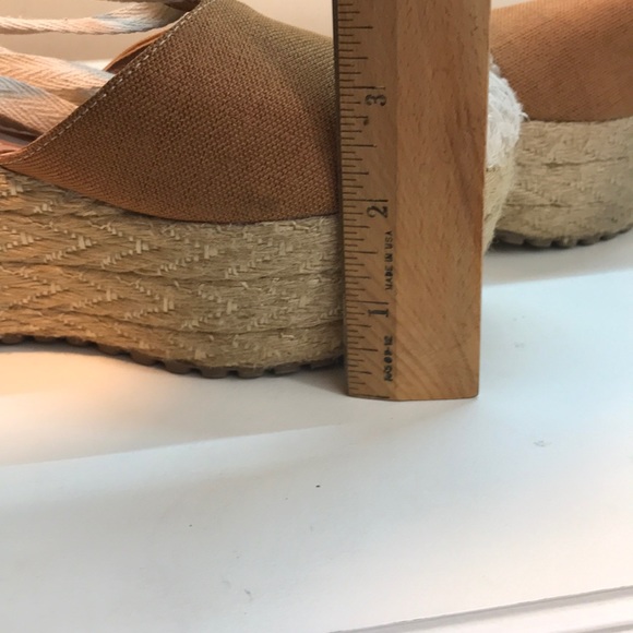 Mercedes Campuzano Brown & Tan Espadrilles Size 9 - Picture 8 of 10
